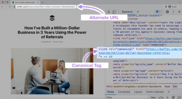Canonical Tags 