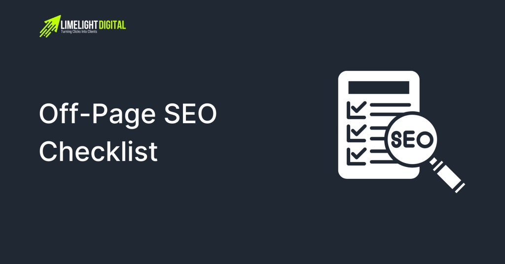 Off-Page SEO Checklist