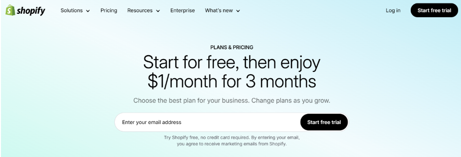 Shopify 3-Month Trial Shopify 3-Month Trial
