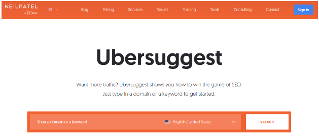 Ubersuggest Best SEO Software Ubersuggest Best SEO Software