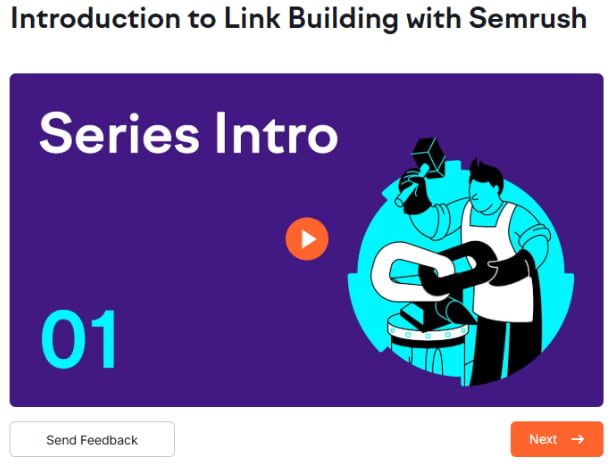 Link Building With Semrush Link Building With Semrush