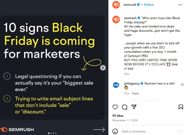 Semrush Black Friday Semrush Black Friday
