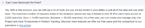 Semrush Free Trials Semrush Free Trials