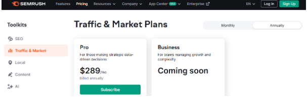 Traffic & Market Toolkit Traffic & Market Toolkit