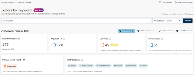 Keyword Research Keyword Research