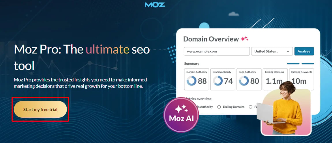 Moz Free Trial Moz Free Trial