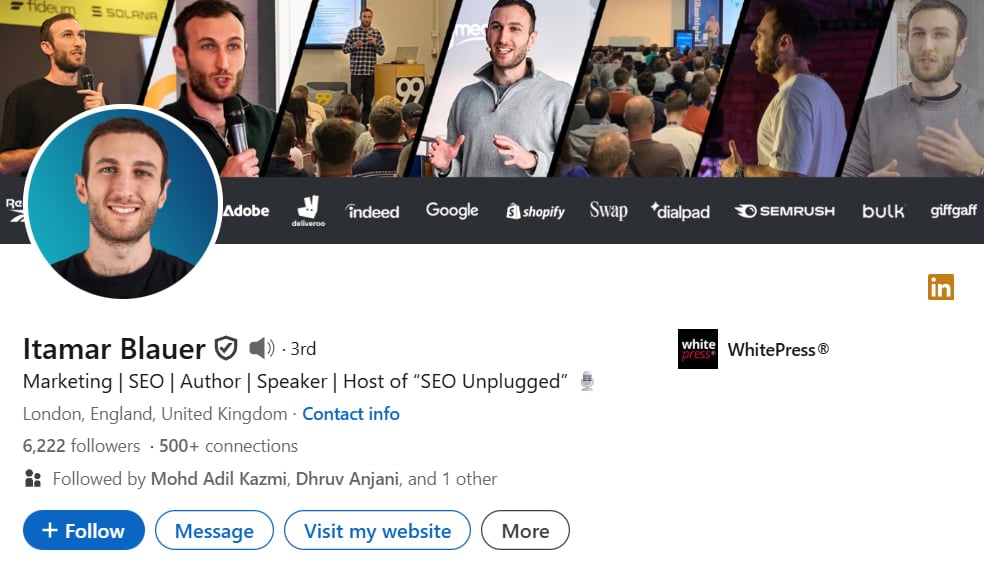 Itamar Blauer One Of The Best SEO Expert In UK Itamar Blauer One Of The Best SEO Expert In UK