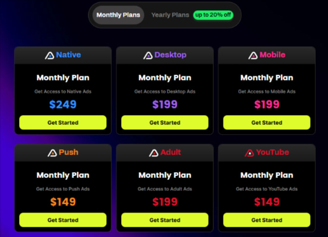 Adplexity Pricing Plans