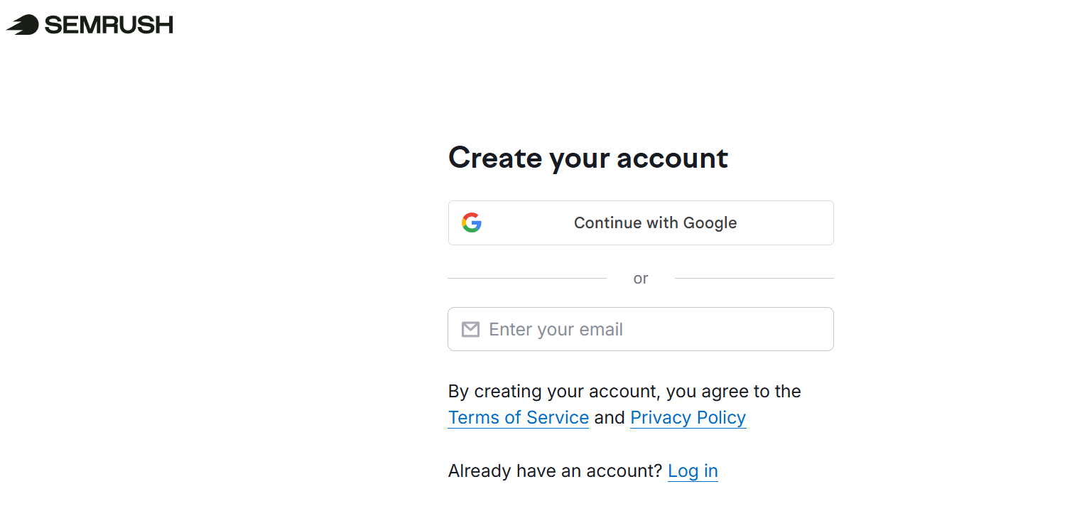 Sign Up For An Account Sign Up For An Account