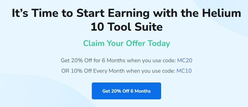 Current Helium 10 Coupons Current Helium 10 Coupons